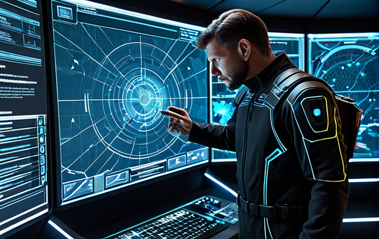 A professional male strategist in a sleek, modest tech-suit, focused intently on a large holographic tactical map displaying complex game data in a futuristic command center. The lighting is ambient and strategic, highlighting the detailed interface. He is fully clothed, appropriate attire, safe for work, perfect anatomy, correct proportions, natural pose, well-formed hands, proper finger count, natural body proportions, professional photography, high quality, family-friendly.