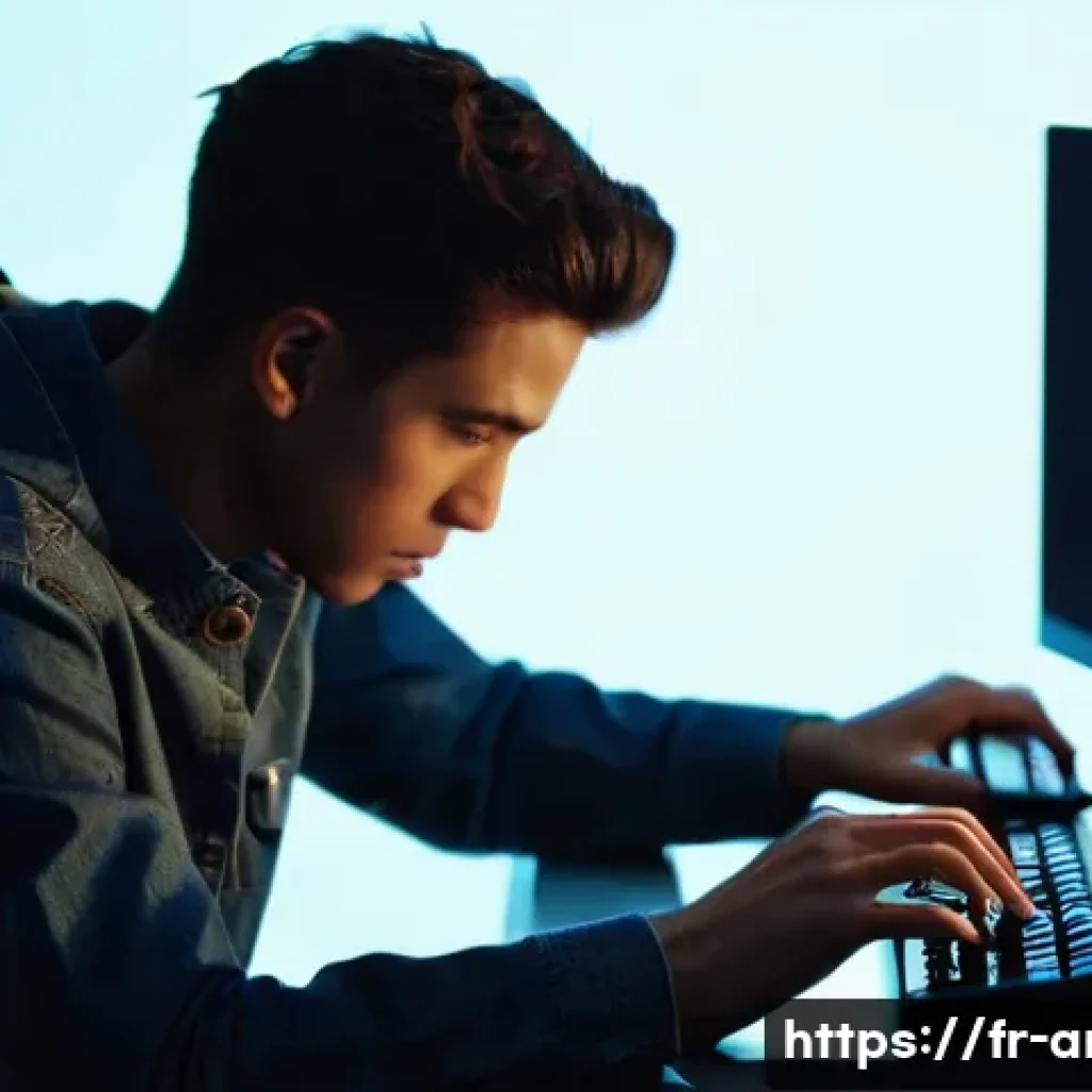 아레스 시간 한정 아이템 - **Prompt:** "A person, aged late 20s, with a look of intense focus and excitement, sits in front of ...